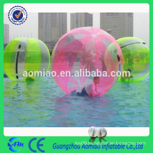 Half color top quality PVC/TPU material water walking ball, giant water hamster ball can be customized inflatable products